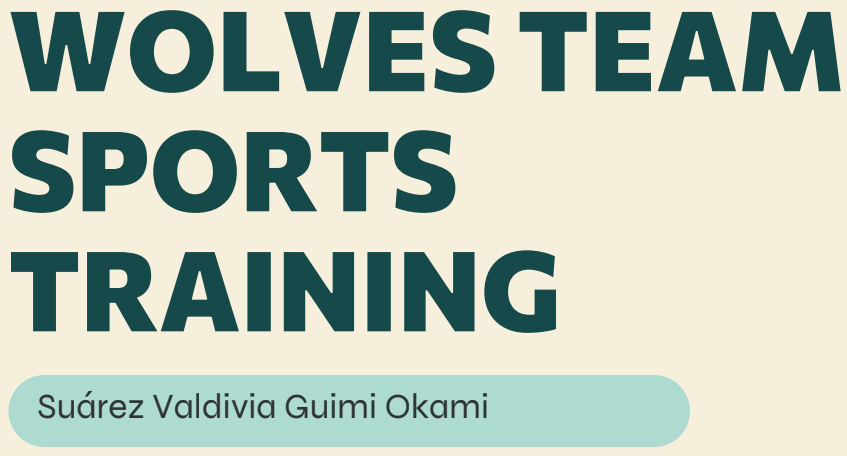 Image of a product management project named Wolves Team Sports Training